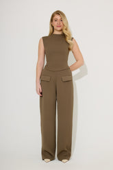 Wide Leg Trousers