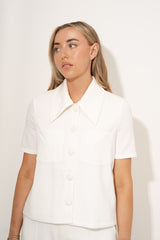 Short Sleeve Loungewear Shirt