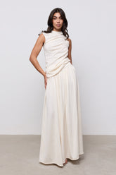 Sheer Knitted Maxi Skirt