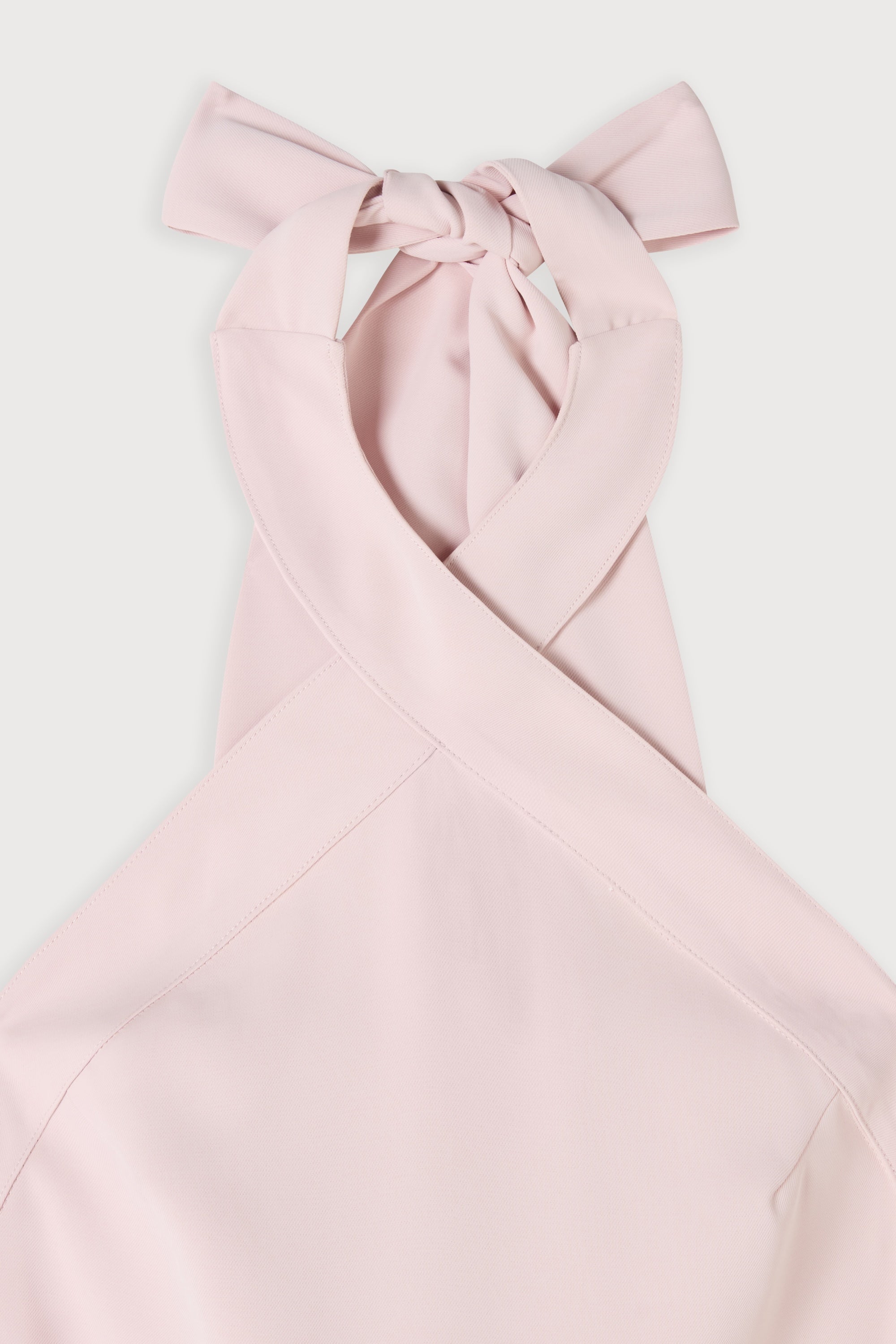 Cross Halter Neck Maxi Dress