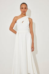 Asymmetric Midi Dress
