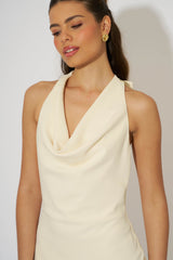 Cowl Neck Maxi Dress