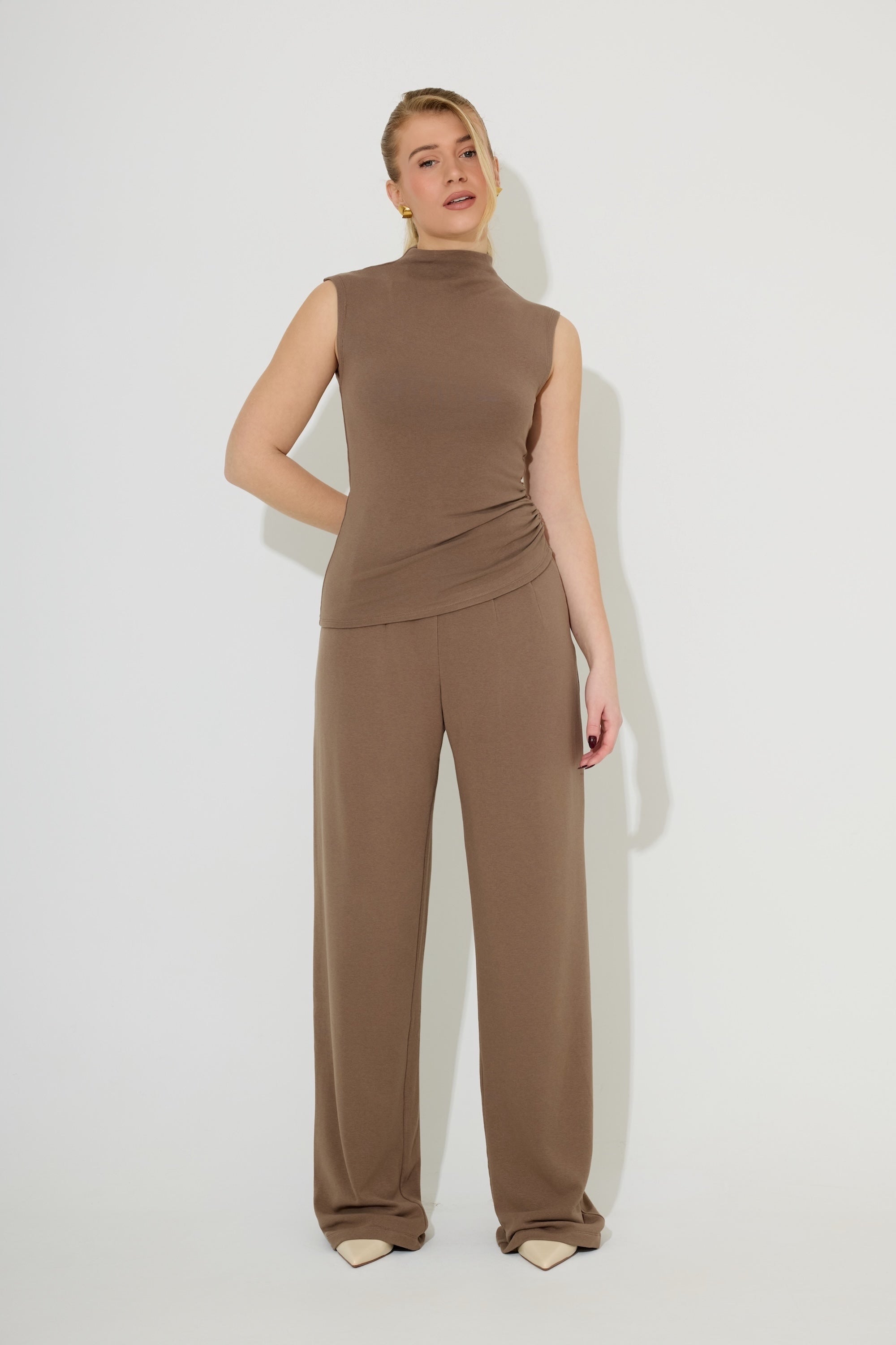 Cotton Mix Jersey Top