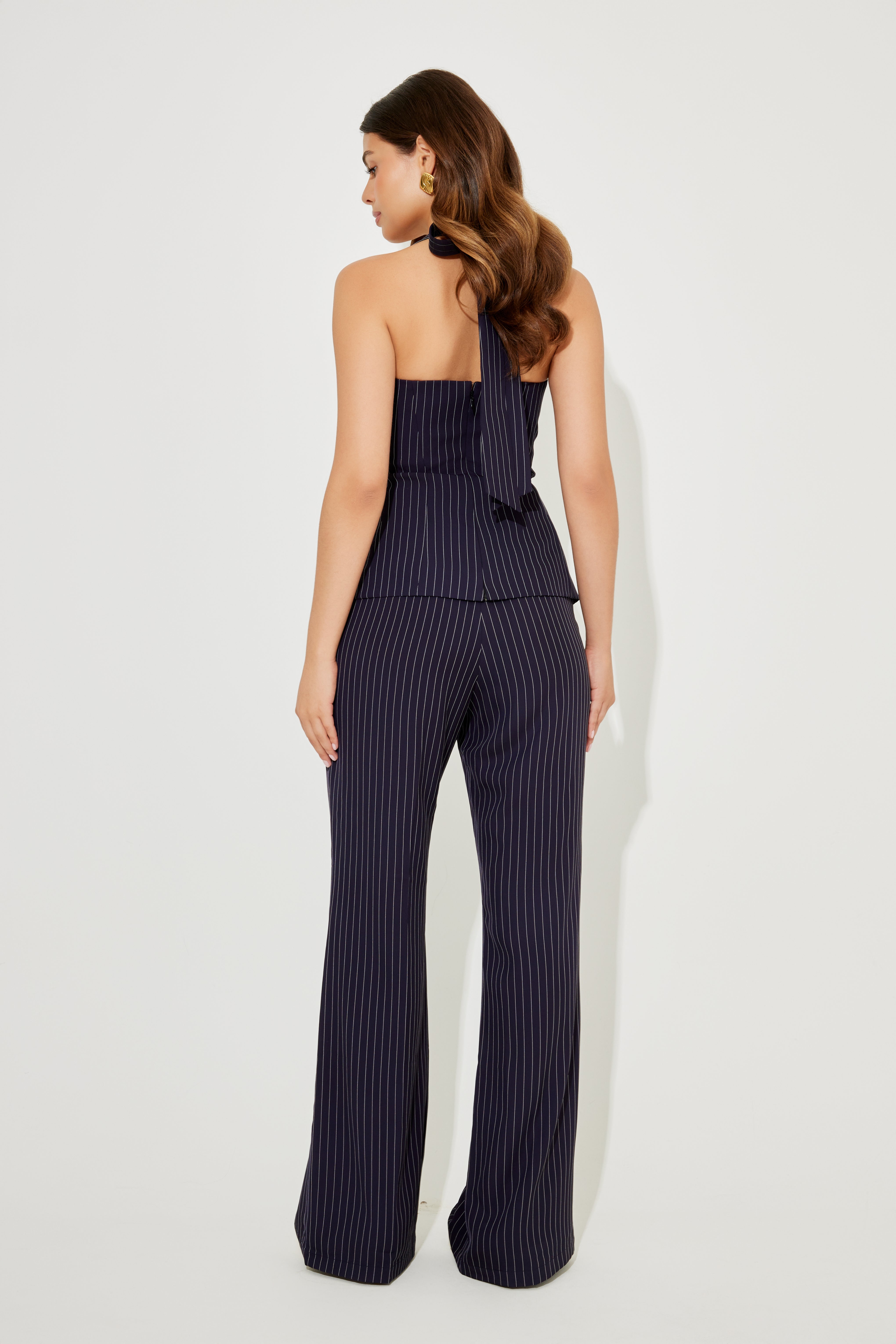 Pinstripe Trousers