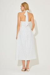 Volume Midi Dress