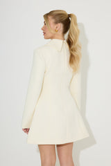 Zip Detail Mini Dress