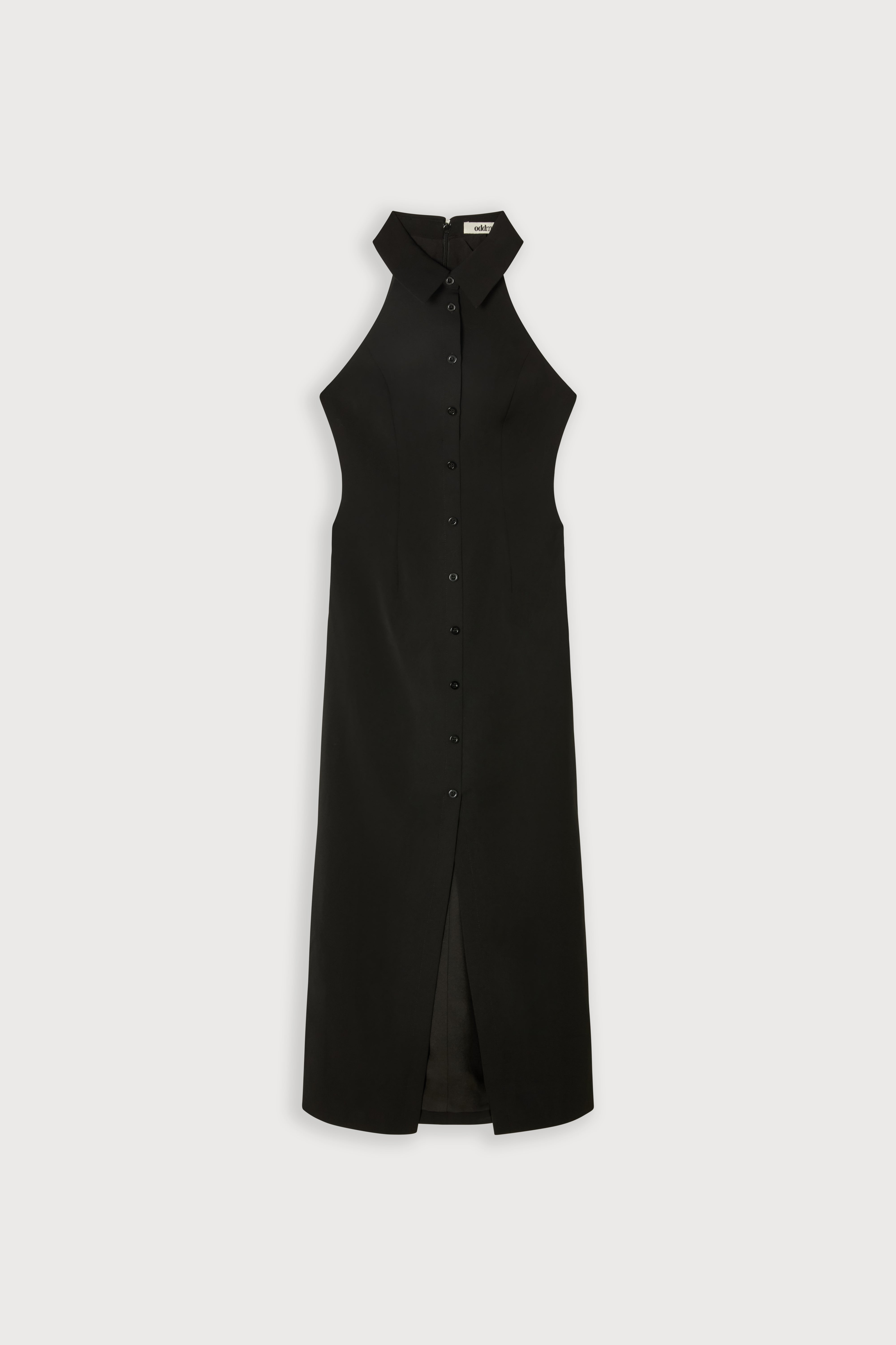Collar Maxi Dress