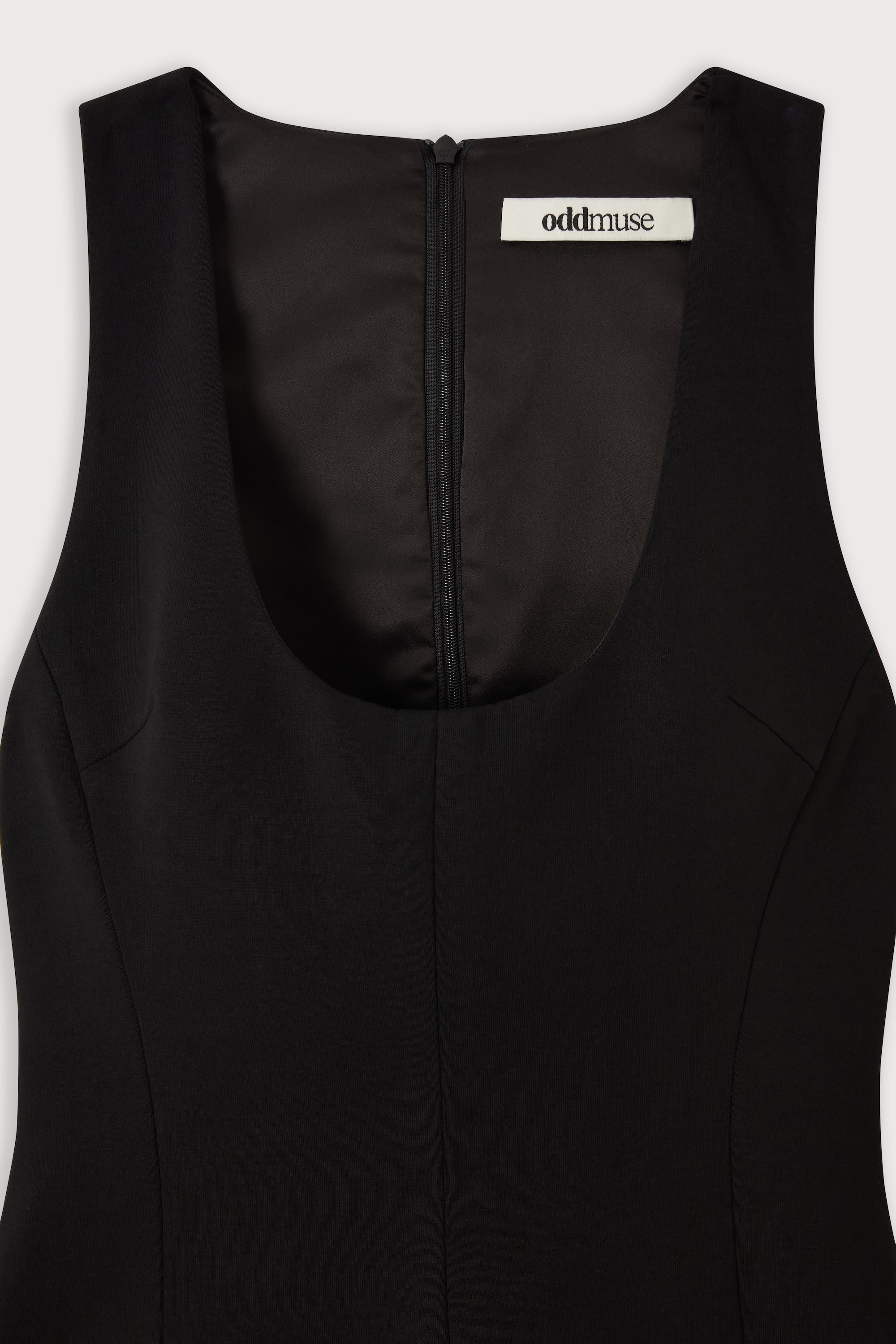 Cotton Mix Midi Dress