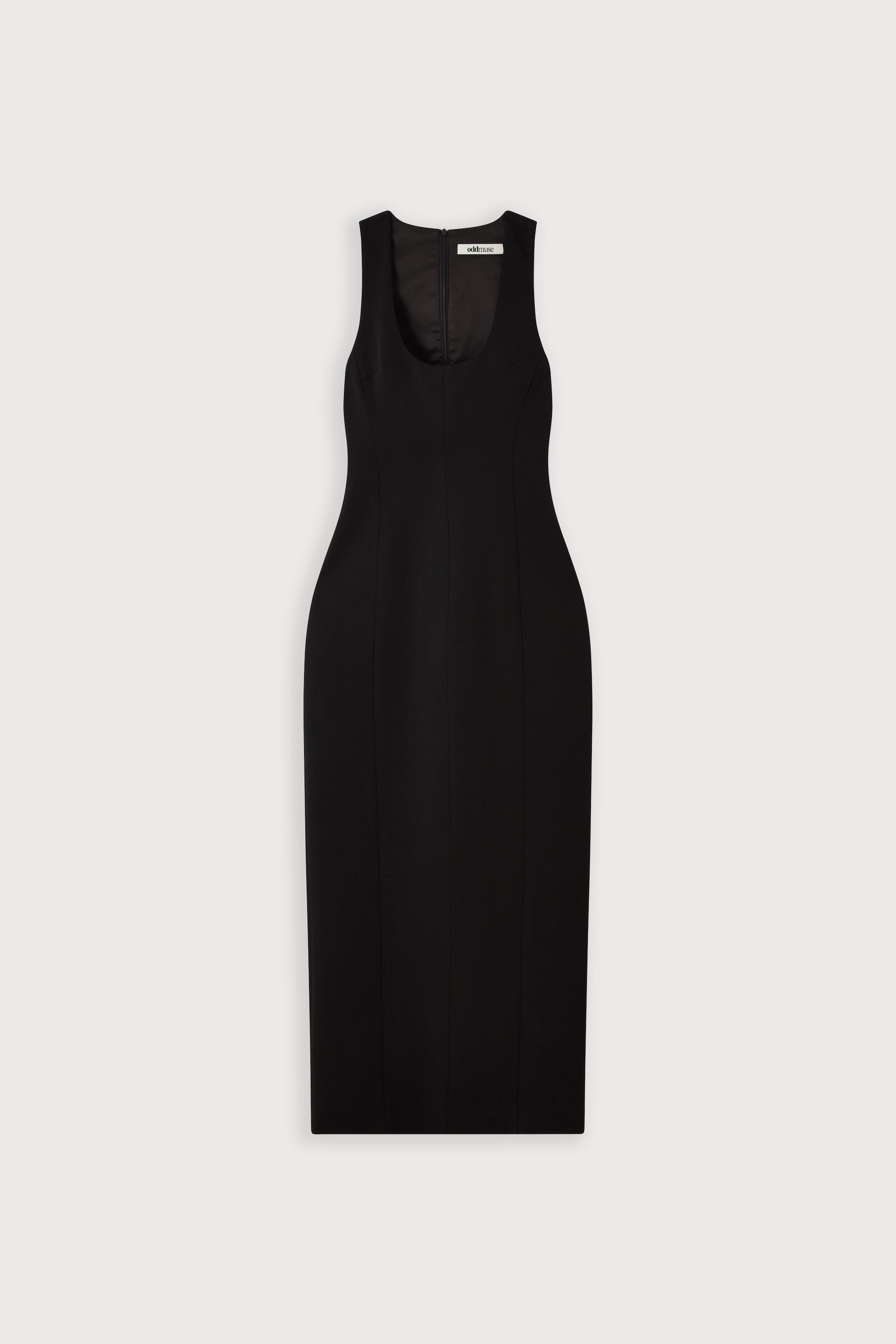 Cotton Mix Midi Dress