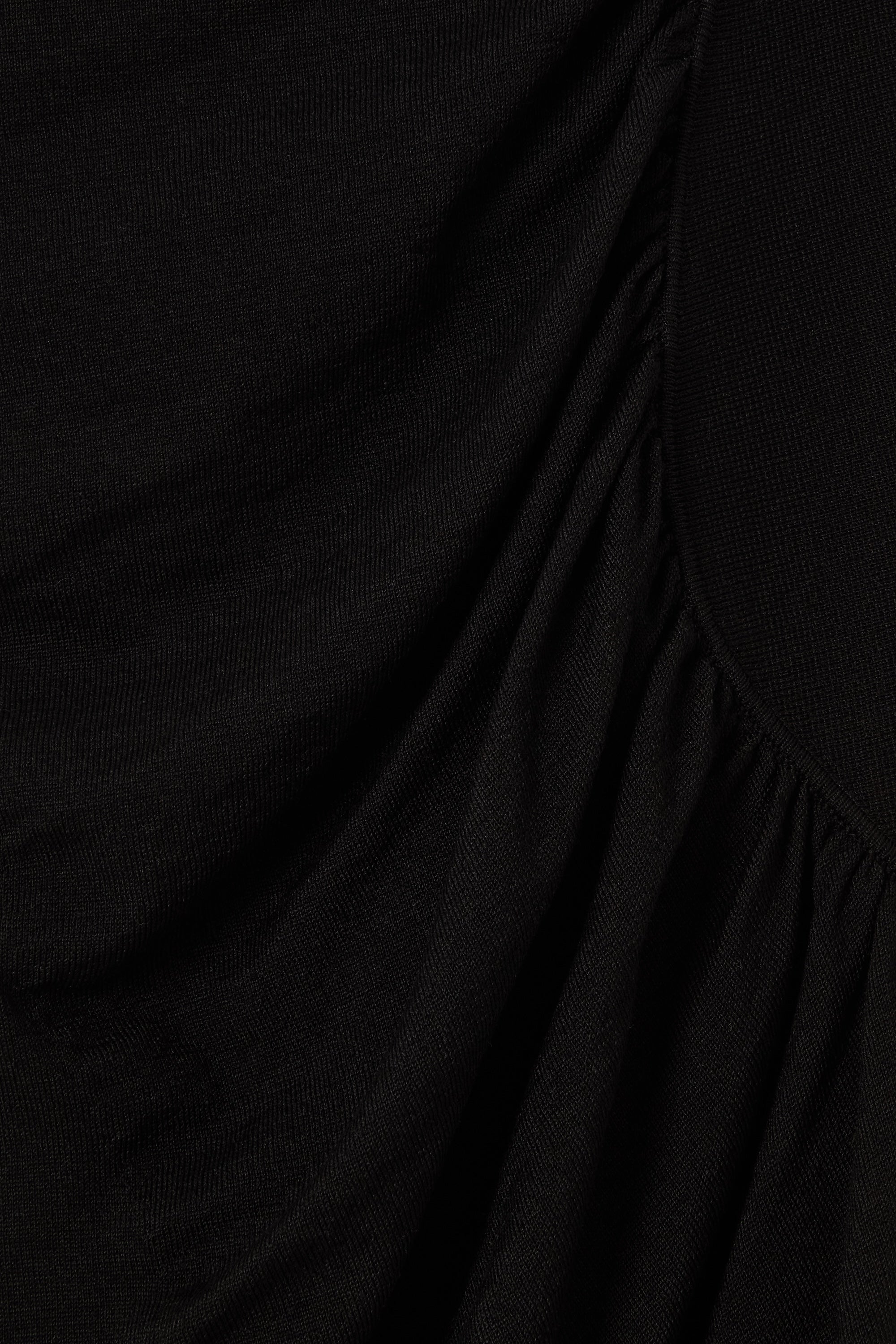 Sheer Gathered Detail Top