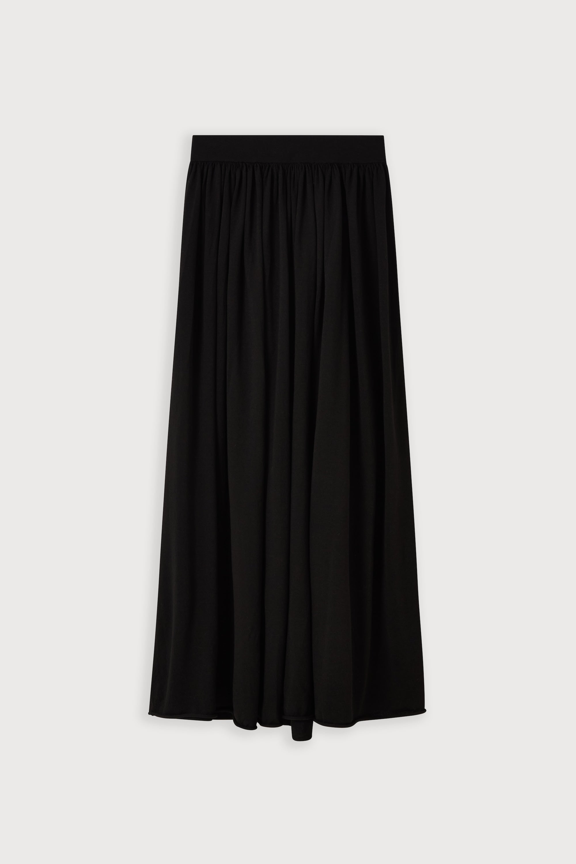 Sheer Knitted Maxi Skirt
