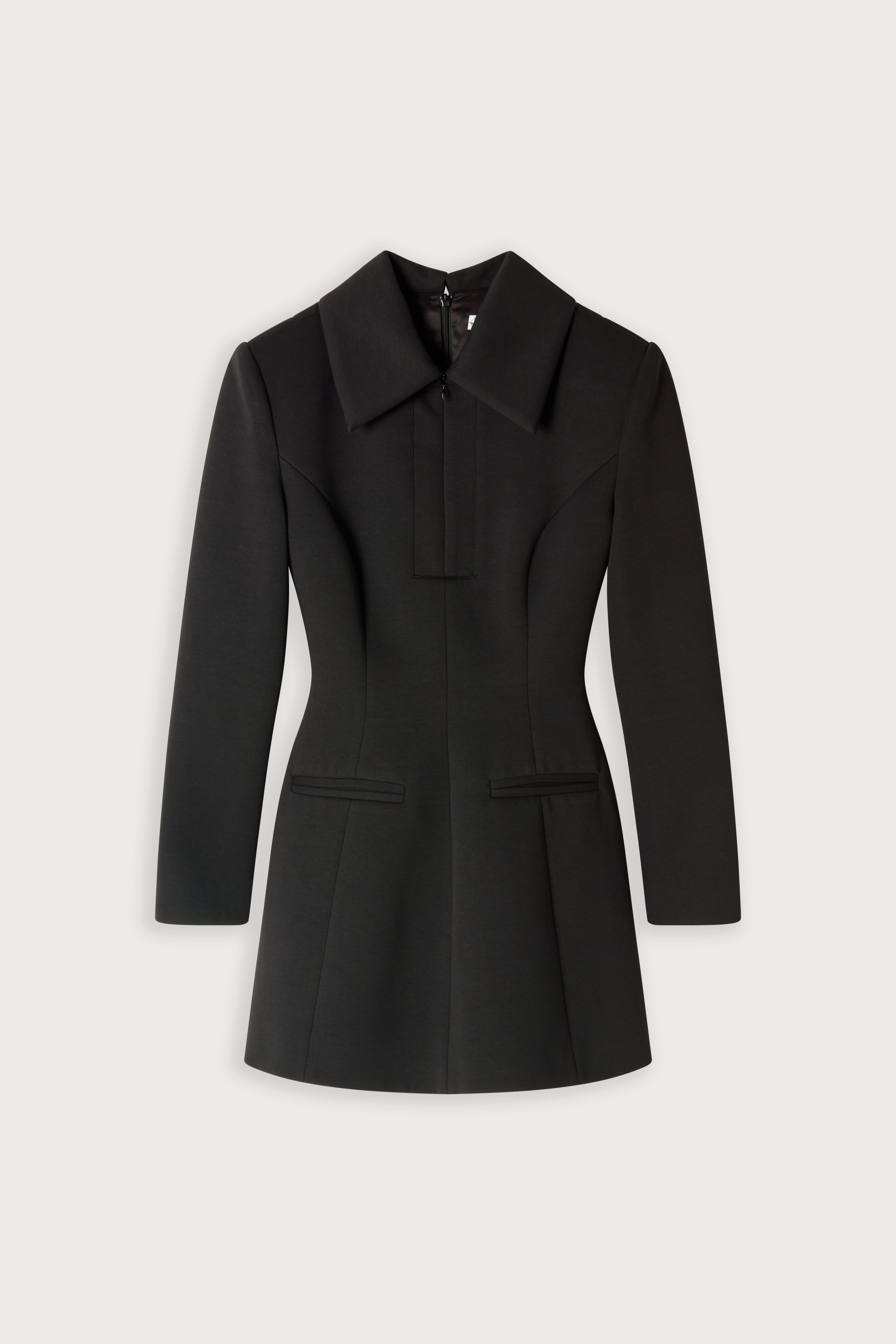 Zip Detail Mini Dress