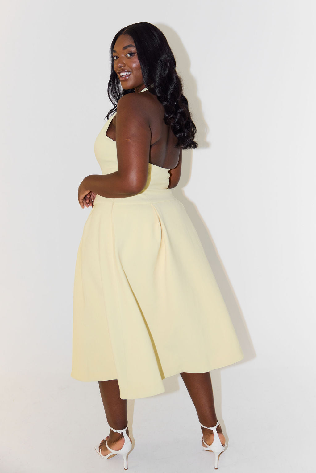 Hem Midi Dress