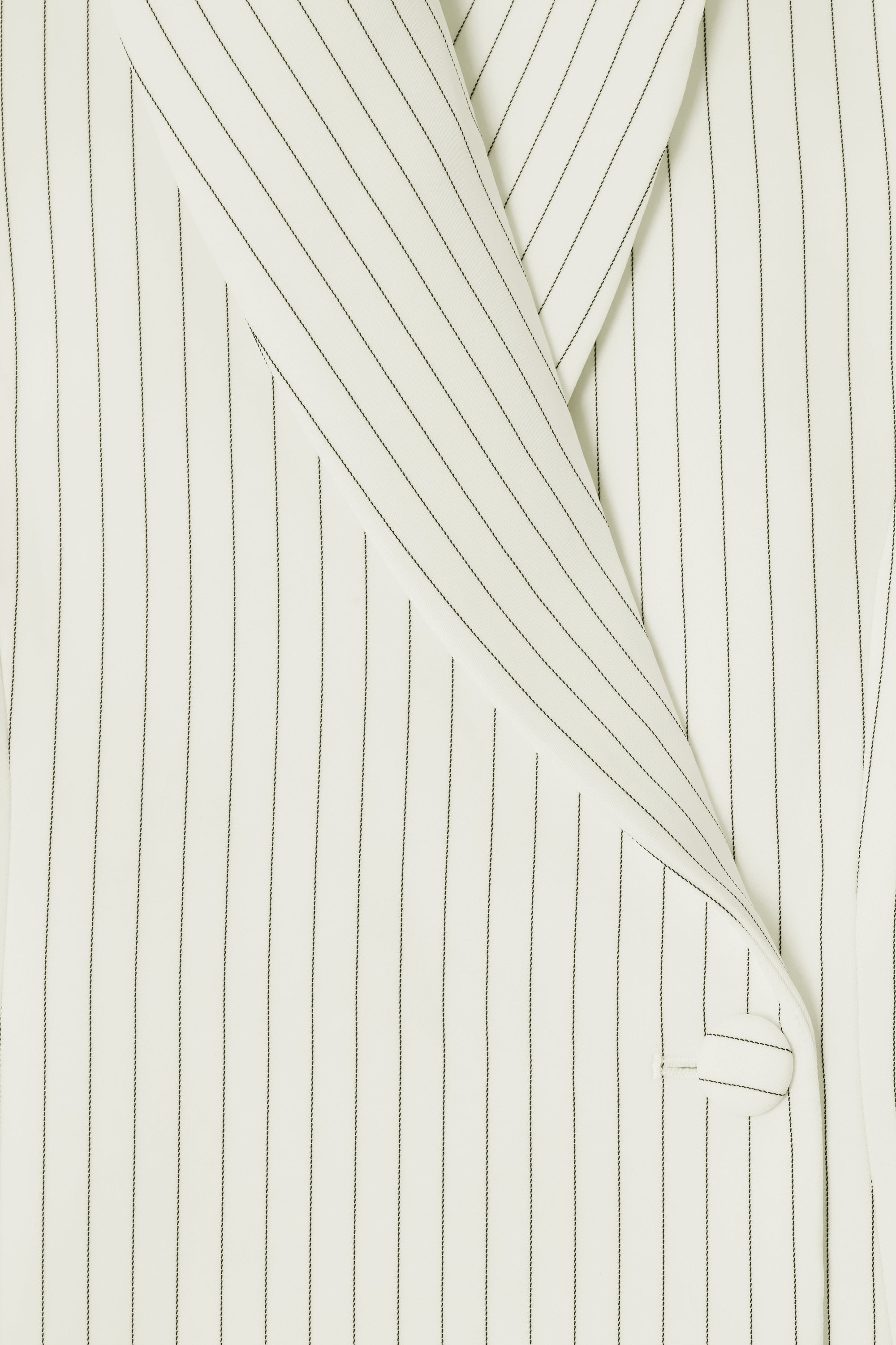 Pinstripe Tailored Blazer Dress