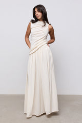 Sheer Knitted Maxi Skirt